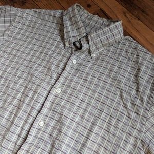 Land's End ♠️ button down dress shirt mens M EUC